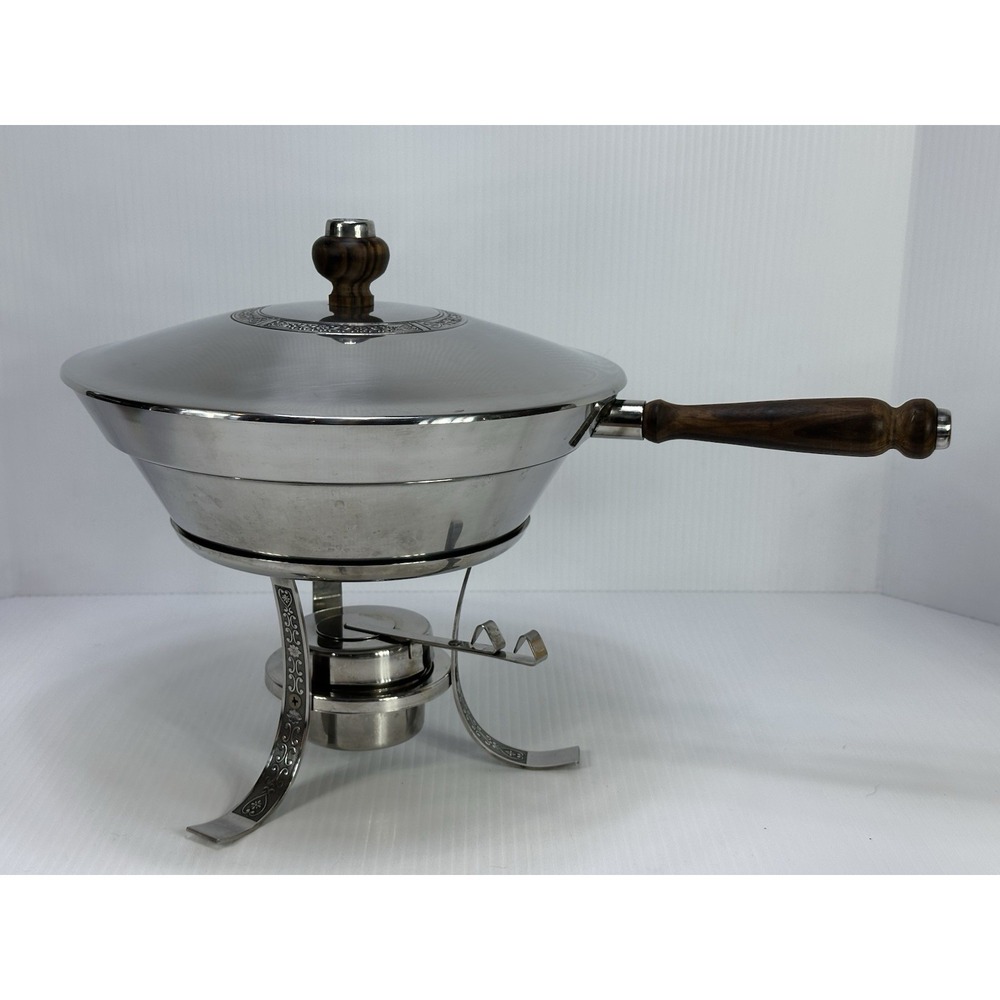 Vintage Cordova Stainless Steel Chafing‎ Dish 6 Piece Set Japan 18-8
